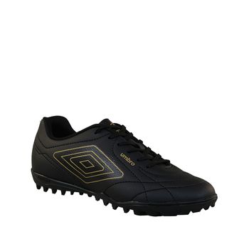 Chuteira-Society-Preta-e-Dourada-Class-Footballer-|-Umbro-Tamanho--37---Cor--PRETO-0